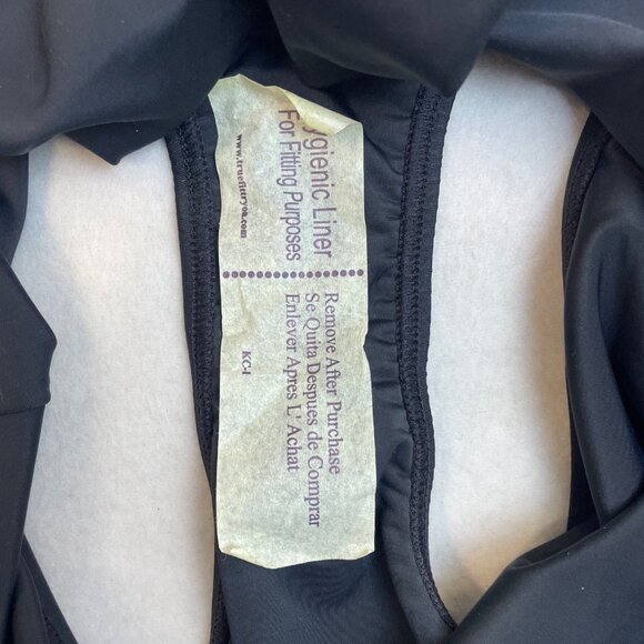 Blair Black Tankini Set With Built-In Bra & High- Swim Bottoms Sz 16/20 - New - Picture 6 of 11